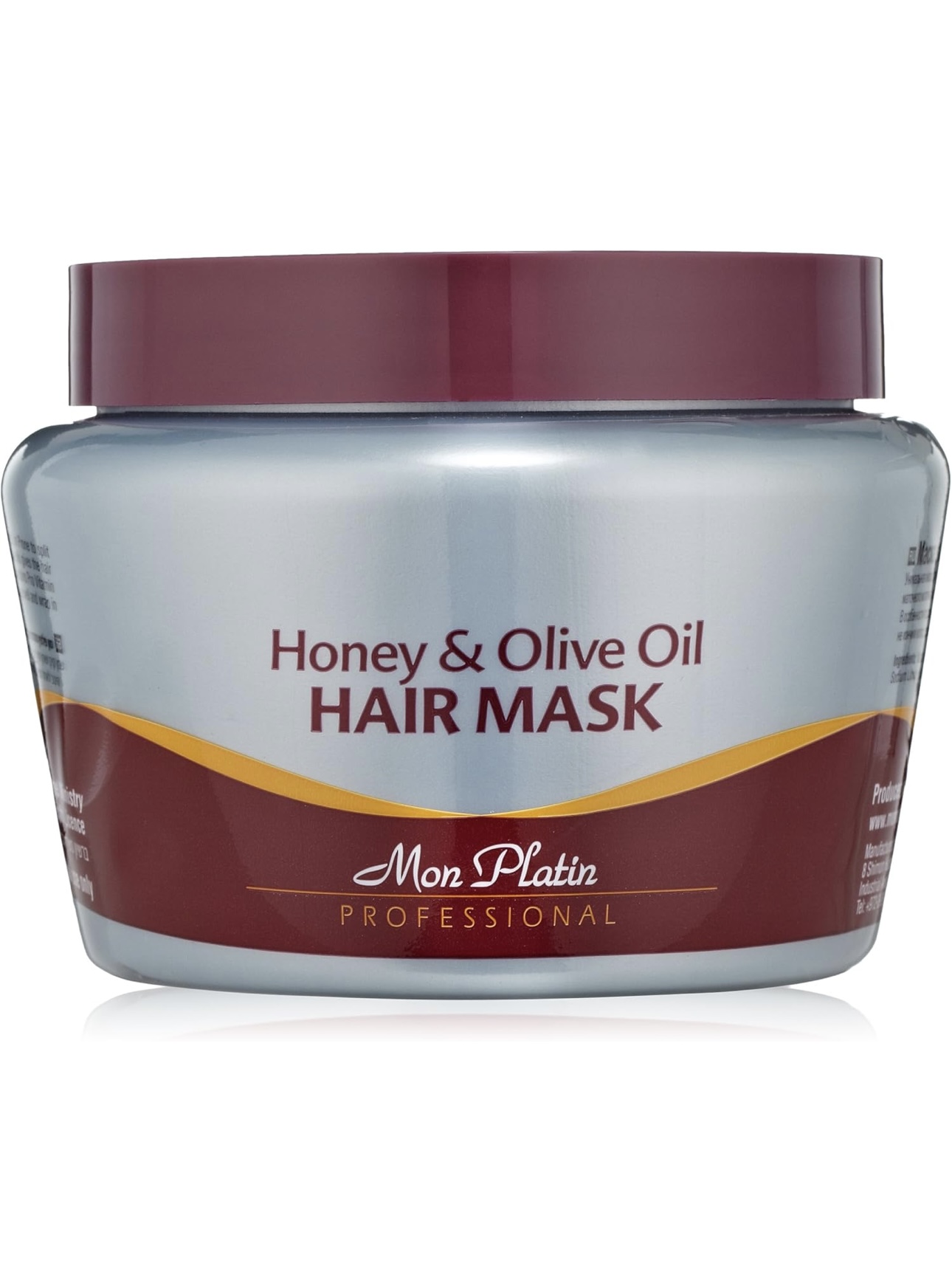 Mon Platin Honey & Olive Oil Hair Mask – 500ml